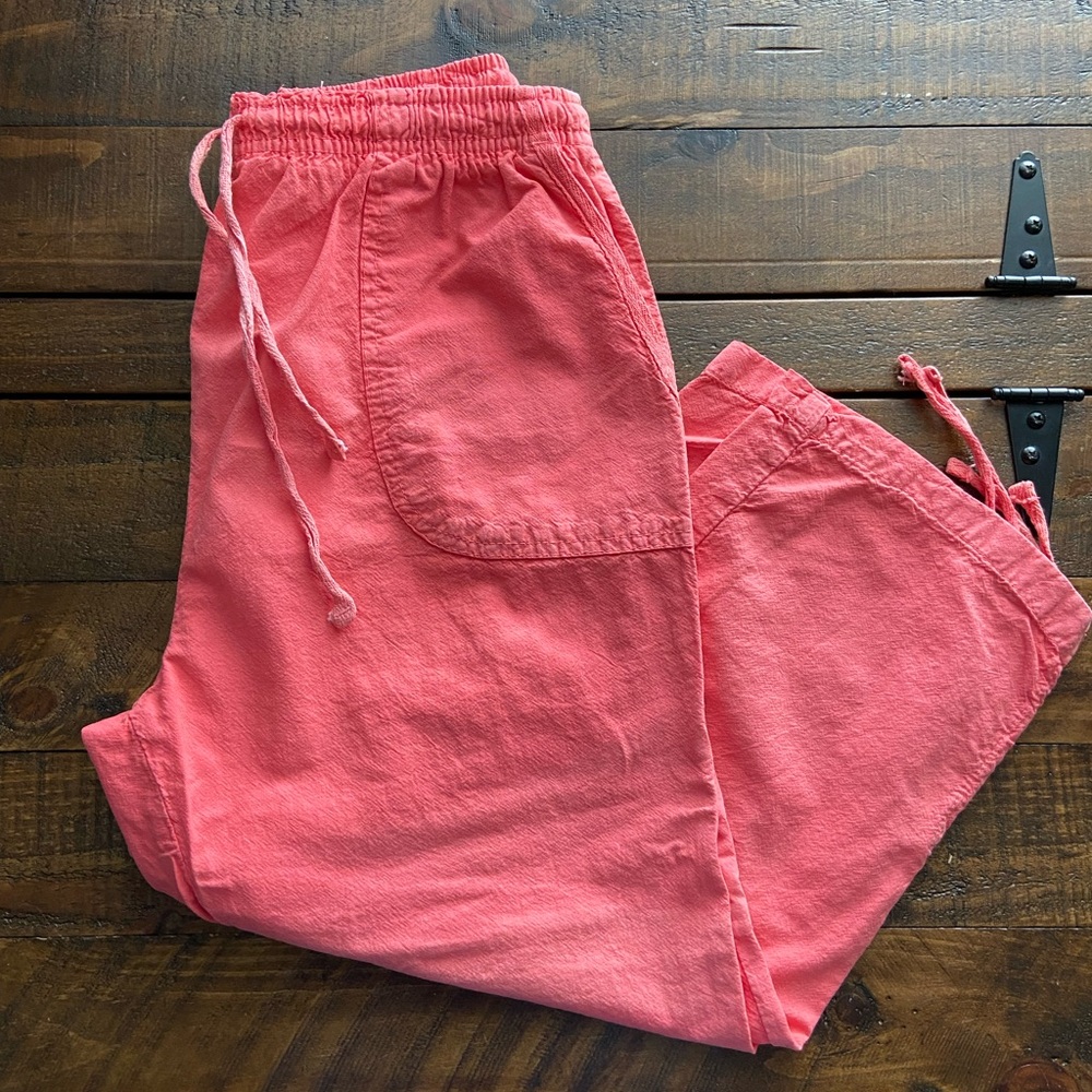 Vintage Ragton Orange Capri Size Small